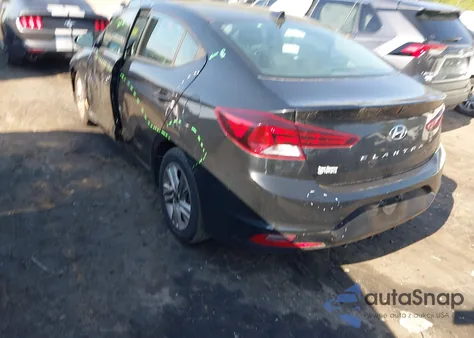 2019 Hyundai Elantra Sel from USA, damaged, VIN 5NPD84LF5KH456311